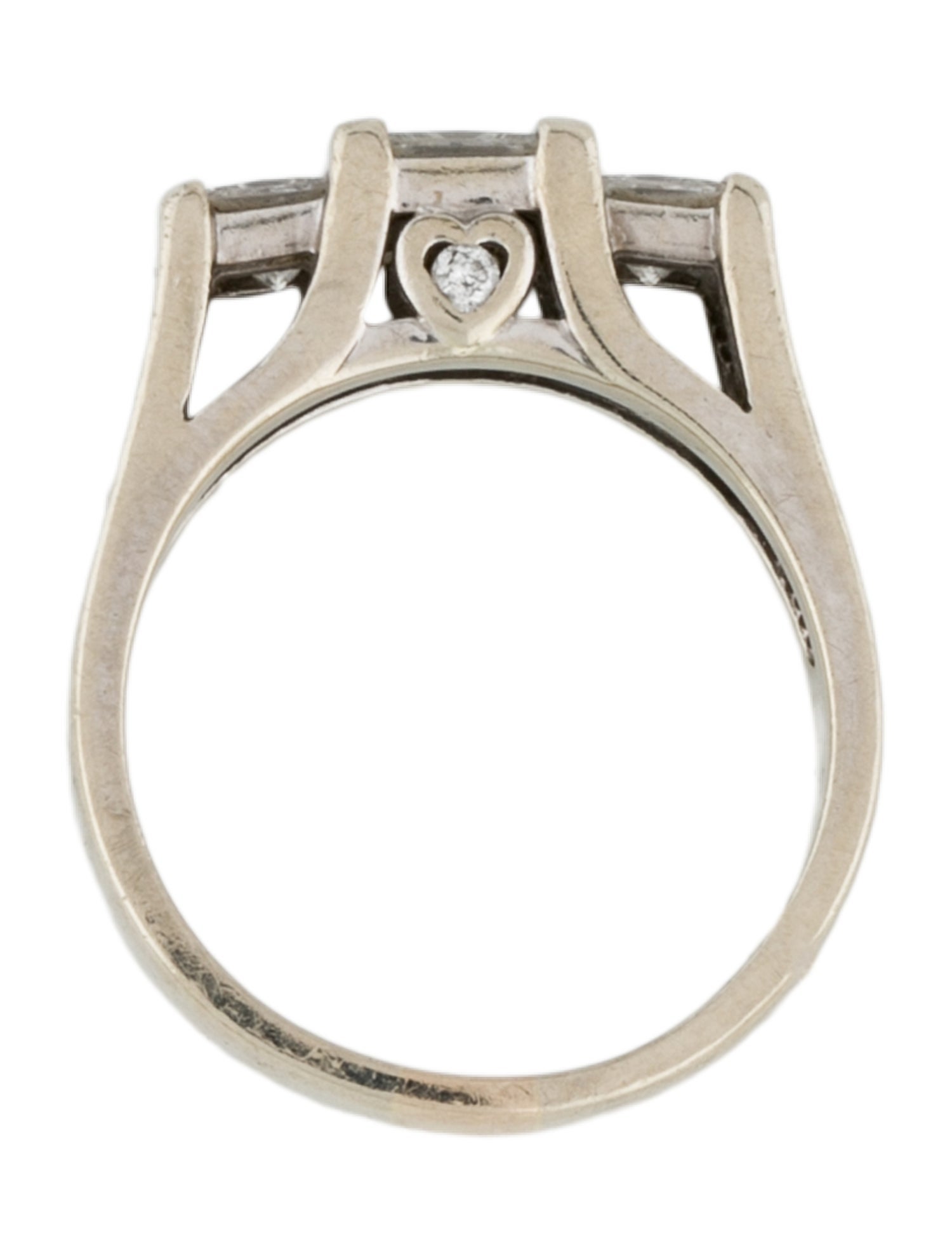 Ring 1.09ctw Three Diamond Ring